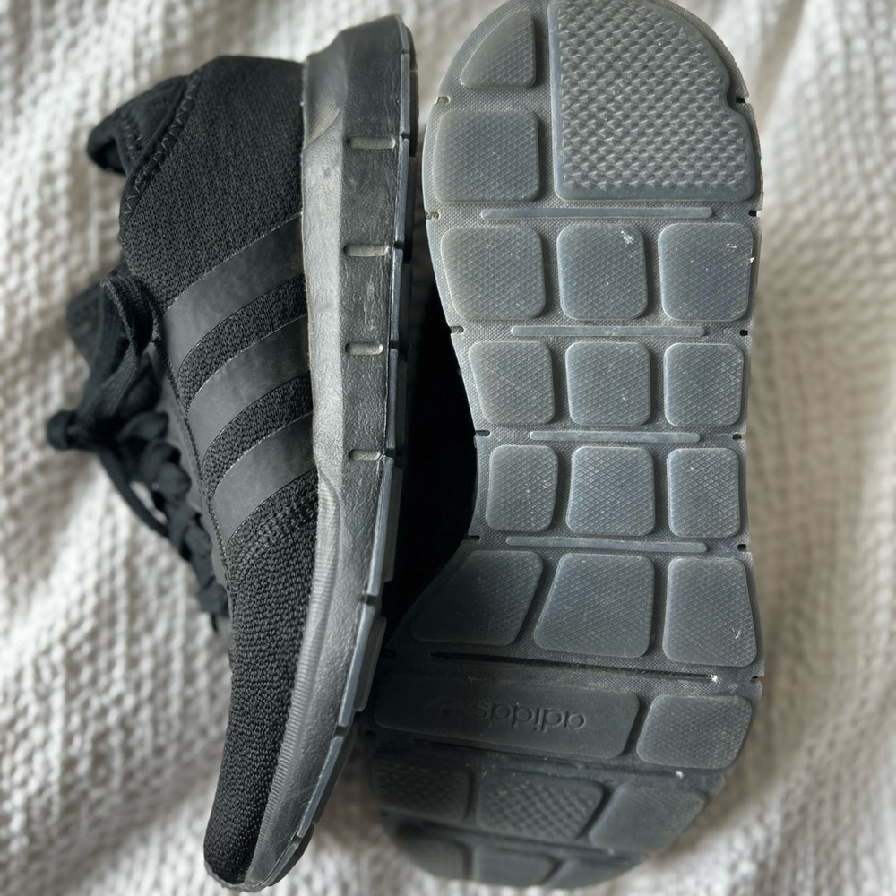 Adidas All Black Running Shoes Gem
